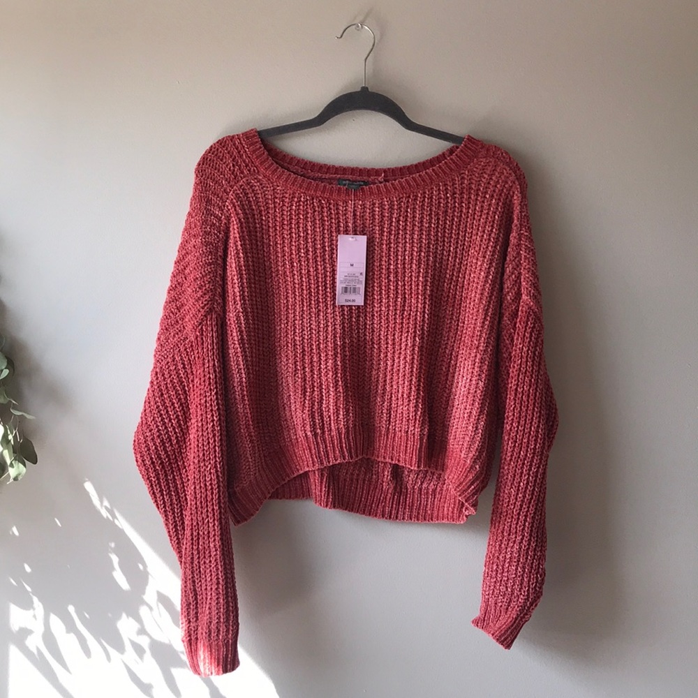 Wild fable NWT cropped sweater